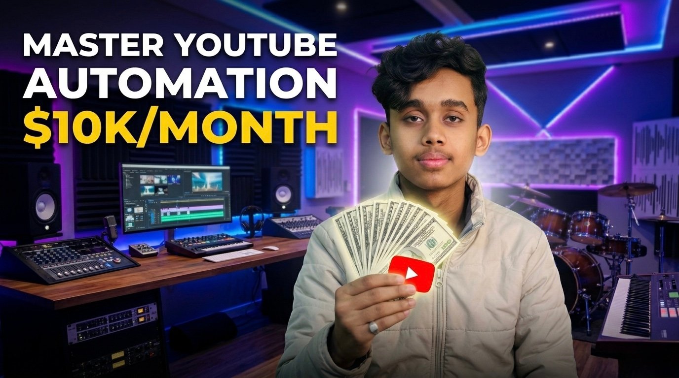 Build Income with YouTube Automation – UtubeAutomator